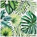 Tovaglioli Tropical Leaves - Foto miniatura 1