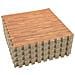 Tappetino a Incastro 24 pz Venature Legno 8,64 ? Schiuma EVA - Foto miniatura 3