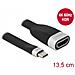 Cavo FPC a nastro piatto USB Type-C per HDMI (DP Alt Mode) 4K 60 Hz da 13,5 cm - Foto miniatura 2