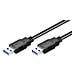 USB3.0, M / M, 0.5m, 3.0, USB A, USB A - Foto miniatura 1