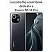 Smart Book Custodia Poket Silicone Flip Cover Case Per Huawei P50 Black - Foto miniatura 2