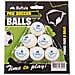 Palloni Da Calcio Balilla Buffalo Pro Set Di 6 Bianchi - Foto miniatura 1