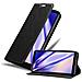 Custodia Compatibile Con Sony Xperia 10 Ii (2. Version) In Nero Di Notte - Coperchio Protettiva Con Chiusura Magnetica, Funzione Stand E Tasca Per Le Carte - Foto miniatura 1