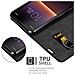 Custodia Compatibile Con Sony Xperia 10 Ii (2. Version) In Nero Di Notte - Coperchio Protettiva Con Chiusura Magnetica, Funzione Stand E Tasca Per Le Carte - Foto miniatura 5