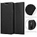 Custodia Compatibile Con Sony Xperia 10 Ii (2. Version) In Nero Di Notte - Coperchio Protettiva Con Chiusura Magnetica, Funzione Stand E Tasca Per Le Carte - Foto miniatura 6