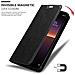 Custodia Compatibile Con Sony Xperia 10 Ii (2. Version) In Nero Di Notte - Coperchio Protettiva Con Chiusura Magnetica, Funzione Stand E Tasca Per Le Carte - Foto miniatura 7