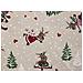 Tovaglia Natalizia Salotto Cucina Tessuto Miros Made In Italy Disegno Renne Natale 140x140 Renne - Foto miniatura 6