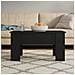 Tavolino Da Salotto Nero 79x49x41 Cm In Legno Multistrato - Foto miniatura 6