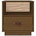 Comodini 2 Pz Miele 40x34x45 Cm In Legno Massello Di Pino - Foto miniatura 6