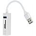 Hub Usb Linq 5 In 1 Con 3 Porte Usb E Lettore Di Schede Micro-sd Argento - Foto miniatura 1