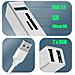 Hub Usb Linq 5 In 1 Con 3 Porte Usb E Lettore Di Schede Micro-sd Argento - Foto miniatura 7