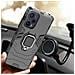Cover Per Xiaomi Poco F5 Antiurto Anello Supporto Collezione Ring Nera - Foto miniatura 2