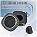 1 Paio Di Cuscinetti Auricolari Per Marshall Major Iv Black - Foto miniatura 3
