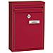 Zaguán E5756 Cassetta Postale Individuale In Acciaio, Cassetta Postale Da Esterno O Raccogliposta, Dimensione S (din A5), Rosso - Foto miniatura 1