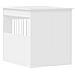 Gabbia Cani Arredamento Bianca 64,5x80x71cm Legno Multistrato - Foto miniatura 8