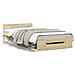 Giroletto Cassetto Rovere Sonoma 100x200 Cm Legno Multistrato - Foto miniatura 2