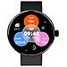 Smartwatch Donna Elegante Monitoraggio Salute Con Chiamate Bluetooth, Nero - Foto miniatura 4