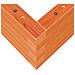 Fioriera Giardino Marrone Cera 90x60x23 cm Legno Massello Pino - Foto miniatura 8