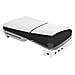 Hub Usb Per Playstation 5 Slim / 5 Pro Con Supporto Orizzontale, Bianco - Foto miniatura 1