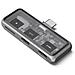 Hub Usb 3.2 Mobile Xr 100w Con Supporto Micro Sd Drive 4k, Grigio - Foto miniatura 1