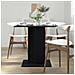 Tavolo da Pranzo Rovere Nero 80x80x75 cm Legno Multistrato - Foto miniatura 6