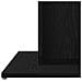 Tavolo da Pranzo Rovere Nero 80x80x75 cm Legno Multistrato - Foto miniatura 8