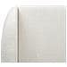 Letto Contenitore Tessuto Monestier 160 X 200 Cm Bianco Sporco - Foto miniatura 7