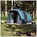 Tenda da Campeggio a Tunnel per 3 Persone Blu Impermeabile - Foto miniatura 2