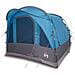 Tenda da Campeggio a Tunnel per 3 Persone Blu Impermeabile - Foto miniatura 3