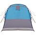 Tenda da Campeggio a Tunnel per 3 Persone Blu Impermeabile - Foto miniatura 7