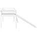 Letto A Mezza Altezza Legno Di Pino Staple 90 X 200 Cm Con Scivolo Bianco - Foto miniatura 6