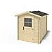 Casetta Da Giardino In Legno - 4.75m2 - 1.9x2.5m - 28mm - Colore: Naturale - Foto miniatura 1