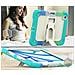 Custodia Per Ipad Pro 11/air 5/4 Con Supporto E Tracolla Verde - Foto miniatura 3