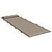 Cuscino per Lettino Tortora 180x60x4 cm in Tessuto Oxford - Foto miniatura 4