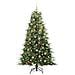 Albero di Natale Artificiale con Rami Pieghevoli Verde 180 cm - Foto miniatura 3