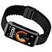 Cinturino Magnetico In Nylon Intrecciato Compatibile Con Huawei Band 8/9/10 - Opzioni Multicolore Black - Foto miniatura 2