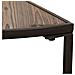 Tavolino Da Salotto Set 2 Pezzi In Legno E Metallo Marrone 91x45,5x40,5 - Foto miniatura 8