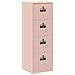 Armadio per File con cassetto Rosa 44 x 50 x 106.5 cm - Foto miniatura 1