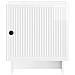 Armadio da Notte 2 pcs Bianco Lucido 43 x 34,5 x 50 cm - Foto miniatura 5