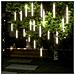 Luci Meteoriche 20pz 30cm Bianco Freddo 480 LED Interni Esterni - Foto miniatura 2