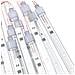 Luci Meteoriche 20pz 30cm Bianco Freddo 480 LED Interni Esterni - Foto miniatura 4