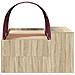 Letto alto per bambini con scrivania 3 pz Rovere Sonoma e Rosa - Foto miniatura 7