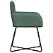 Sedie da pranzo 4 pcs Velluto (V) Verde Mare 59 x 56,5 x 86 cm - Foto miniatura 4