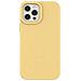 Eco Case Custodia Iphone 12 Pro Max In Silicone, Cover Giallo Per Telefono. - Foto miniatura 1