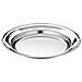 61121 - Piatto piatto da campeggio in acciaio inox. 18% CR. 22 cm - Foto miniatura 2