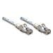 ICOC CCA5U-010-WH - Cavo di rete Patch CCA Cat. 5e Bianco UTP 1 mt - Foto miniatura 1