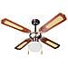 Ventilatore Soffitto ZFS 9107M 4 Cordicella - Legno - Foto miniatura 1