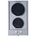 Piano Cottura HDCE 32201 X Elettrico 2 Zone Cottura da 28 cm Colore Inox  - Foto miniatura 2