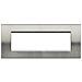 Lna4807acs - Ll - Placca 7p Acciaio Spazzolato - Foto miniatura 2
