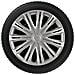 Copricerchi Auto Universali 13 Pollici Tech-one Spark Silver 31585 - Foto miniatura 6